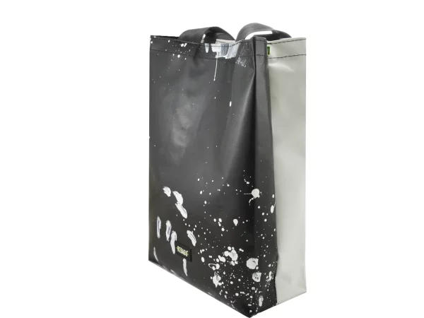 BASIC SHOPER bag from truck tarpaulin recycled upcycling bags 69b Rebago