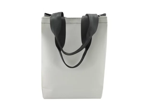 BASIC SHOPER bag from truck tarpaulin recycled upcycling bags 69c Rebago