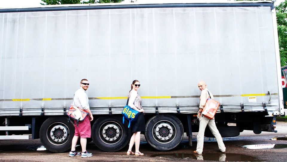 bags from truck tarpaulins Rebago