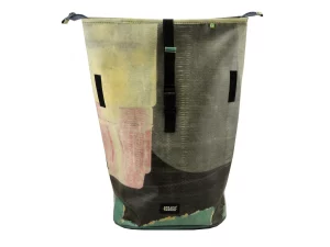 GEORGE BIKE big rolltop upcycled backpack recycled upcycling bags 38a Rebago