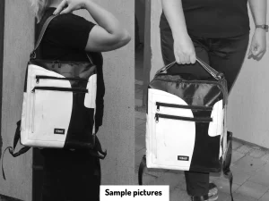 BOBby 3in1upcycled backpack recycled upcycling bags hand bag Rebago