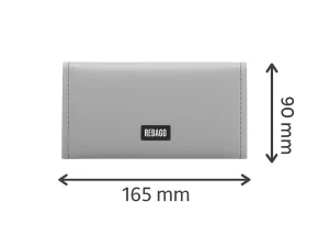 Wallet L dimmensions 1c Rebago