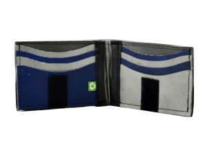 SEAT BELT CARD WALLET upcycled backpack recycled sustainable bags 50c Rebago