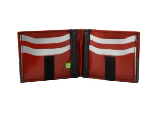 SEAT BELT CARD WALLET upcycled backpack recycled sustainable bags 51c Rebago