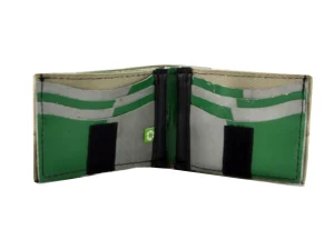 SEAT BELT CARD WALLET upcycled backpack recycled sustainable bags 53c Rebago