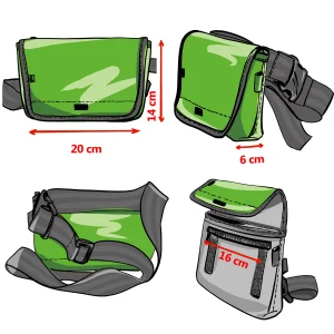 bum bag dimmensions Rebago