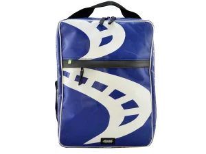 BOB big backpack recycled ,sustainable bags, upcycled wallets 5a Rebago