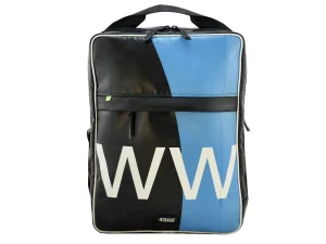 BOB big backpack recycled ,sustainable bags, upcycled wallets 8a Rebago