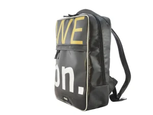 BOB big backpack recycled ,sustainable bags, upcycled wallets 12b Rebago