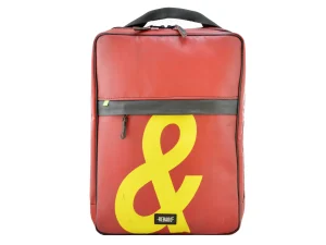 BOB big backpack recycled ,sustainable bags, upcycled wallets 18a Rebago