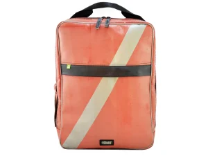 BOB big backpack recycled ,sustainable bags, upcycled wallets 19a Rebago