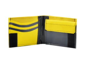 SEAT BELT CARD WALLET upcycled backpack recycled sustainable bags 56ab Rebago