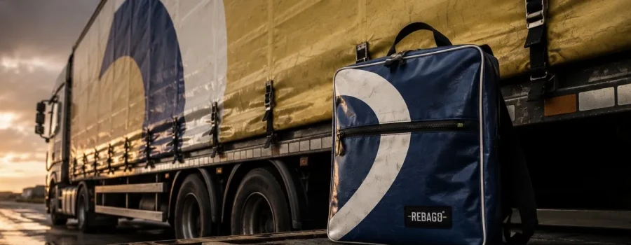 Used truck tarpaulina Rebago Bags